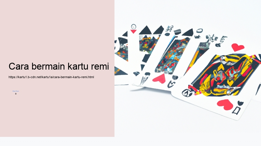 cara bermain kartu remi
