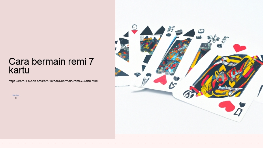 cara bermain remi 7 kartu
