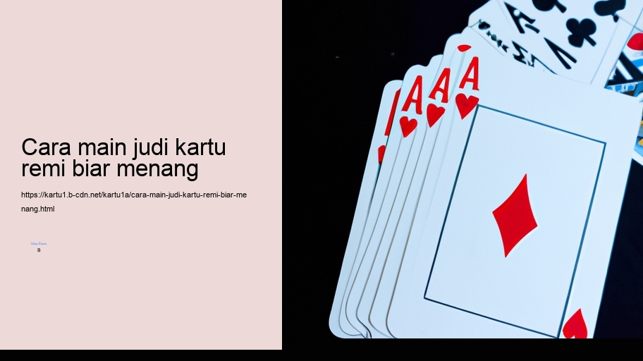 cara main judi kartu remi biar menang