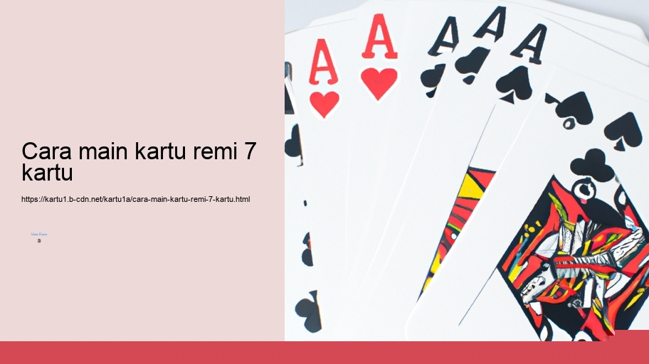 cara main kartu remi 7 kartu