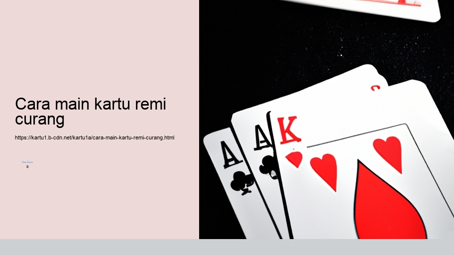 cara main kartu remi curang