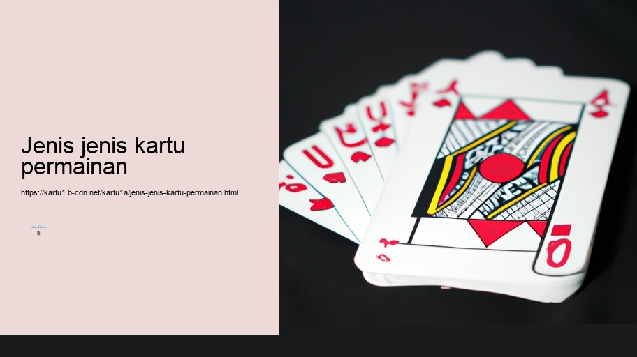 jenis jenis kartu permainan