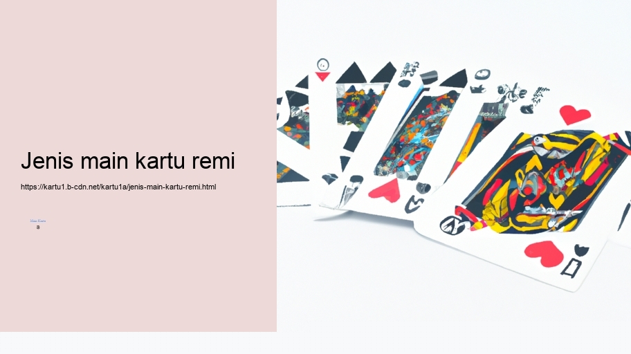 jenis main kartu remi