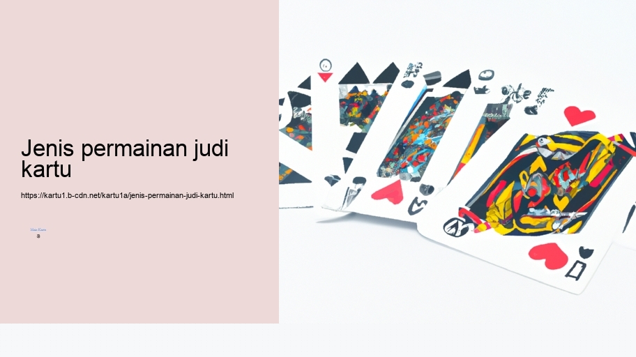 jenis permainan judi kartu