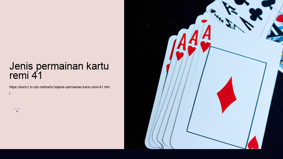 jenis permainan kartu remi 41