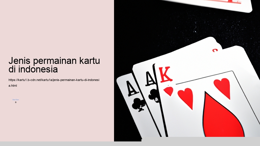 jenis permainan kartu di indonesia