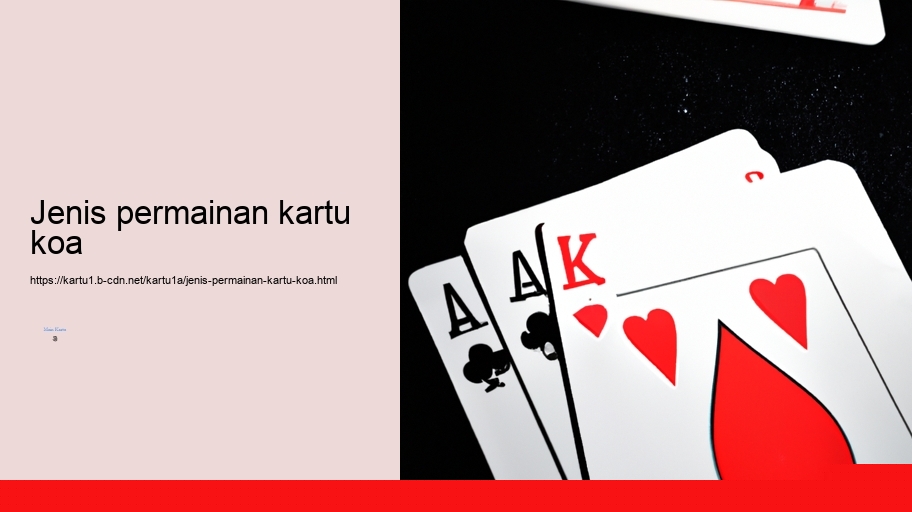 jenis permainan kartu koa