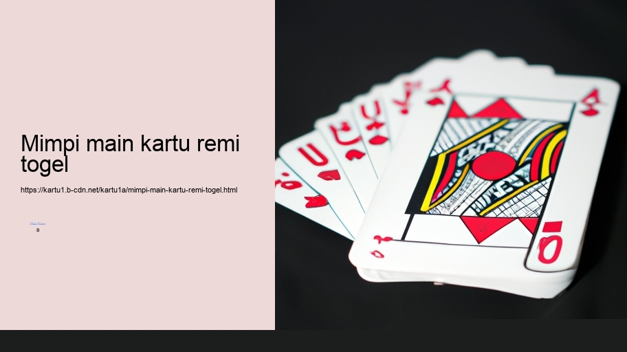 mimpi main kartu remi togel