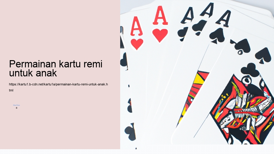 permainan kartu remi untuk anak